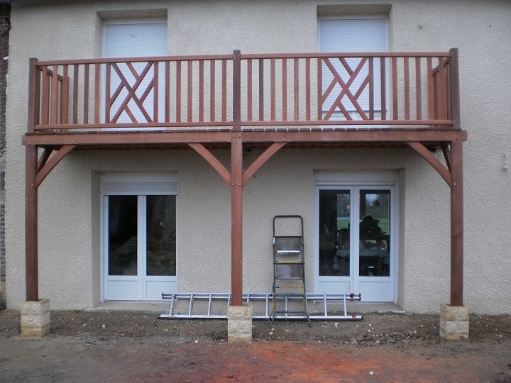 construction d'un balcon