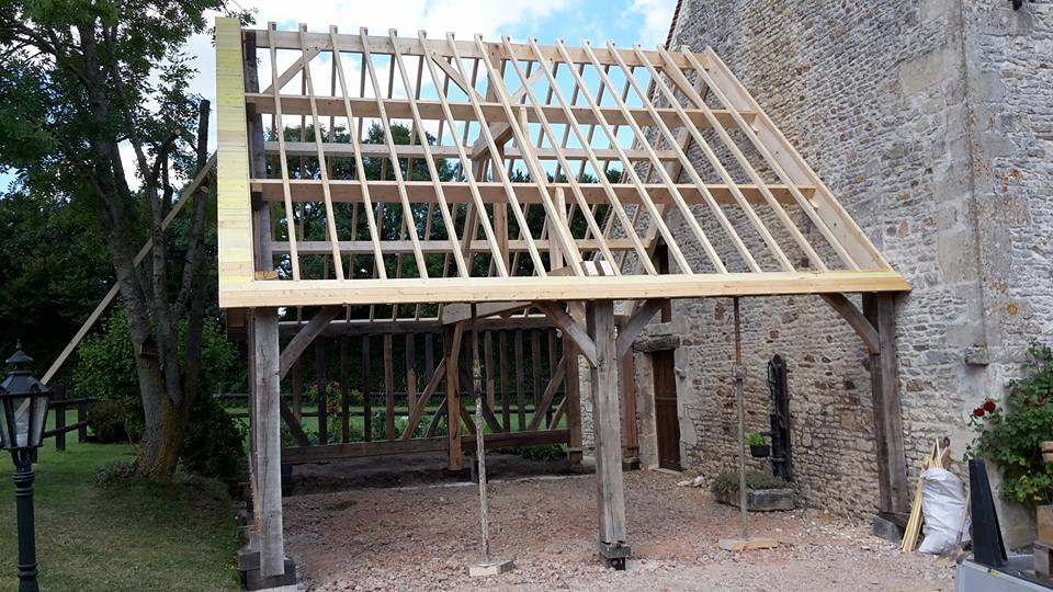 Construction d'un abris